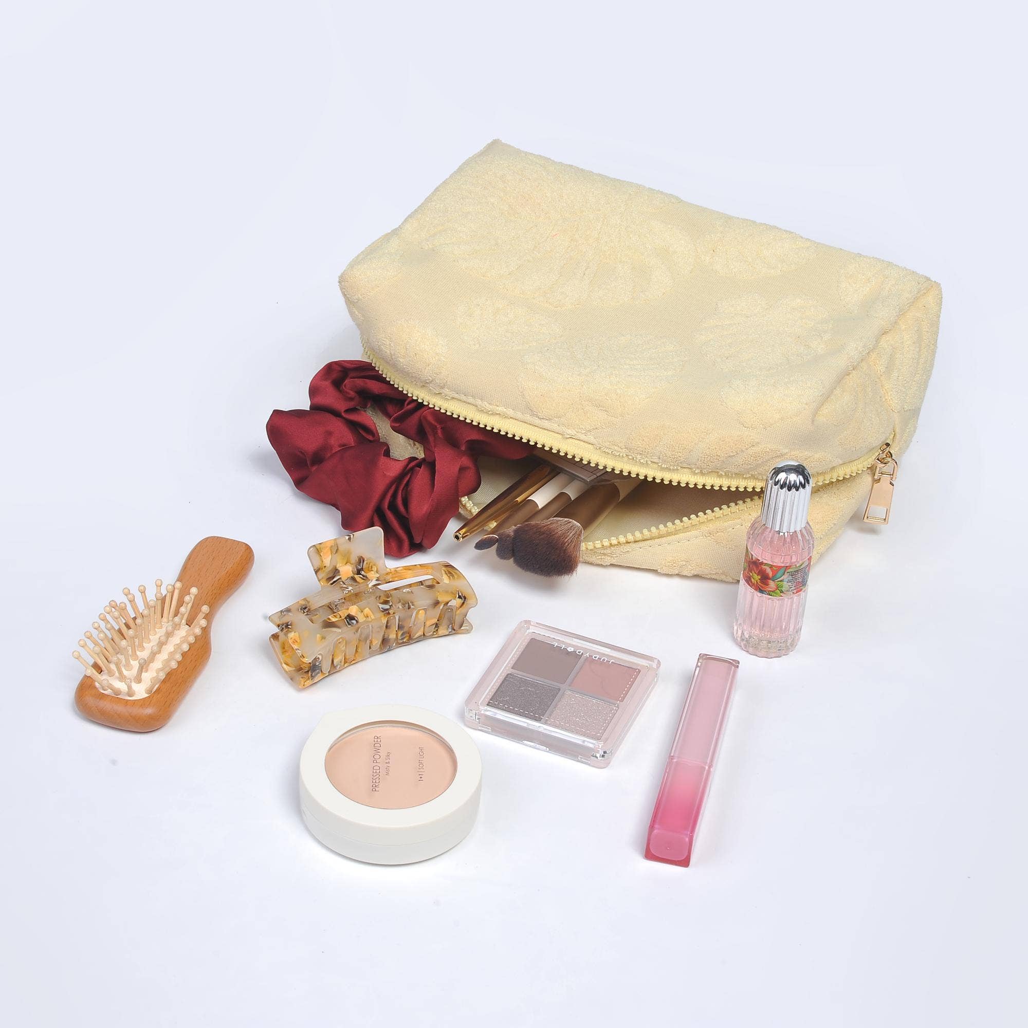 Palm Breeze Cosmetic Pouch