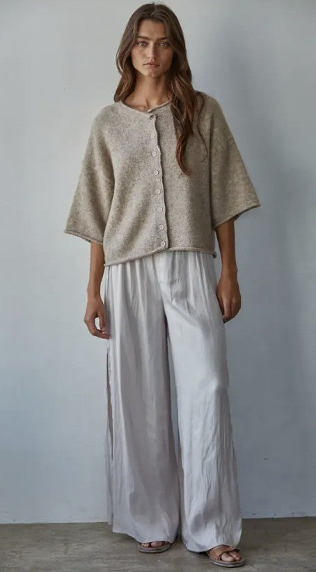 KELSEY QUARTER SLV CARDIGAN