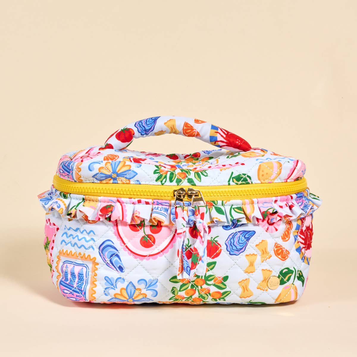 Glam &amp; Go Quilted Cosmetic Bag–Ciao Bella