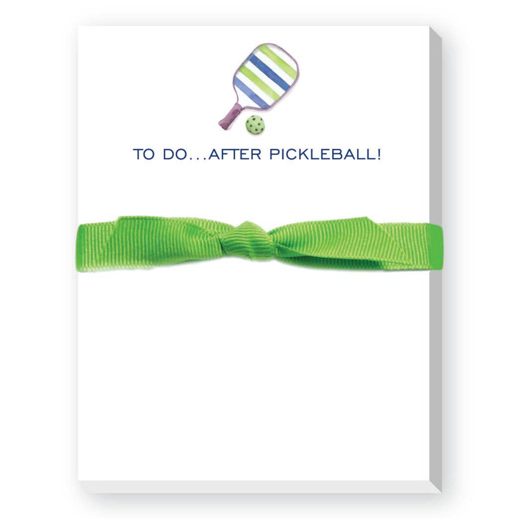 DONOVAN TO DO AFTER PICKLEBALL MINI NOTEPAD - Donovan Designs Charm