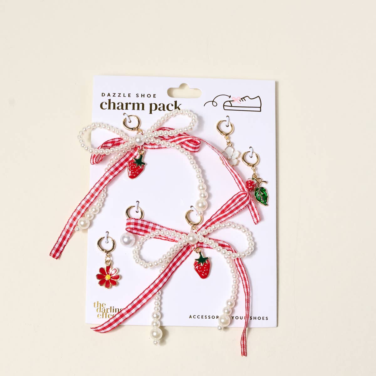 Dazzle Shoe Charm Pack-Berry Fresh